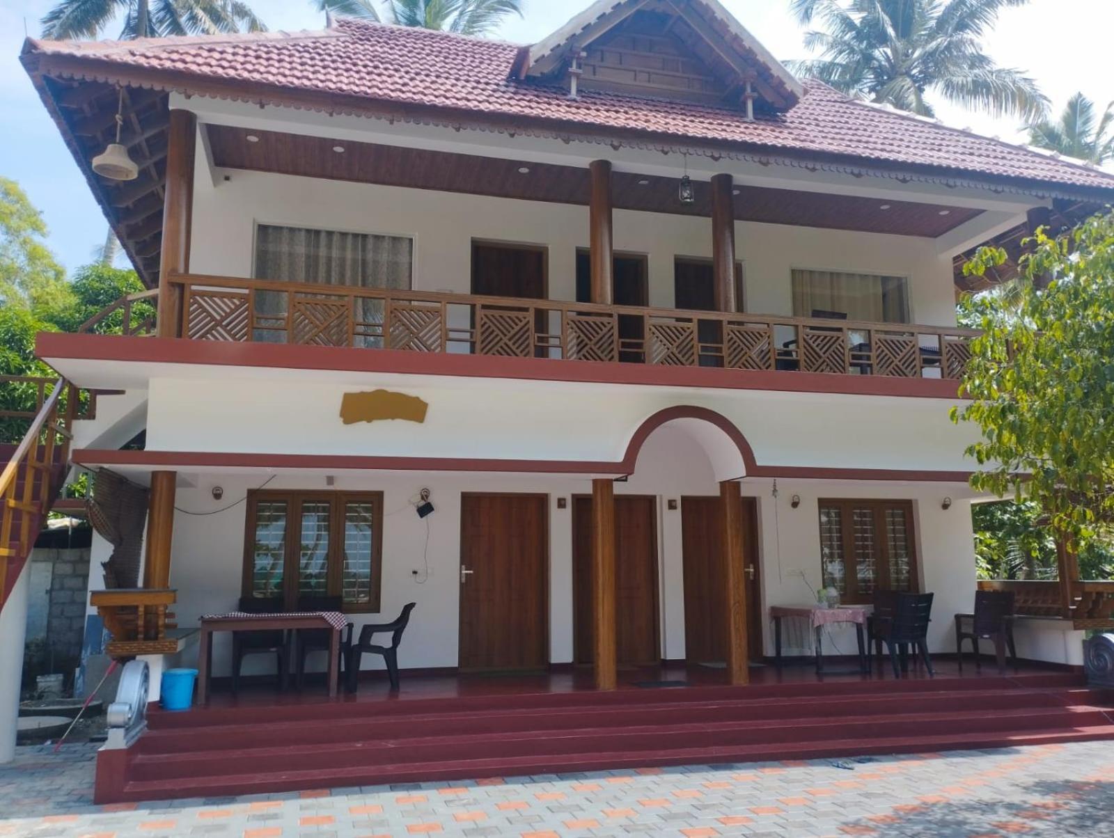מאראריקולם Marari Anna Beach Villa מראה חיצוני תמונה